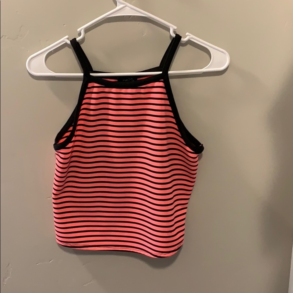 Stripped crop top